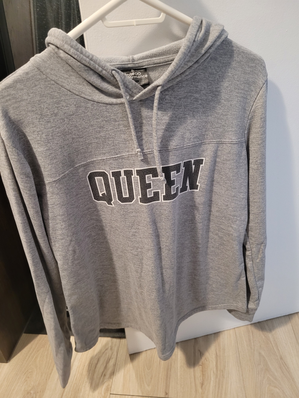 QUEEN Gray Pullover Hoodie Sweatshirt